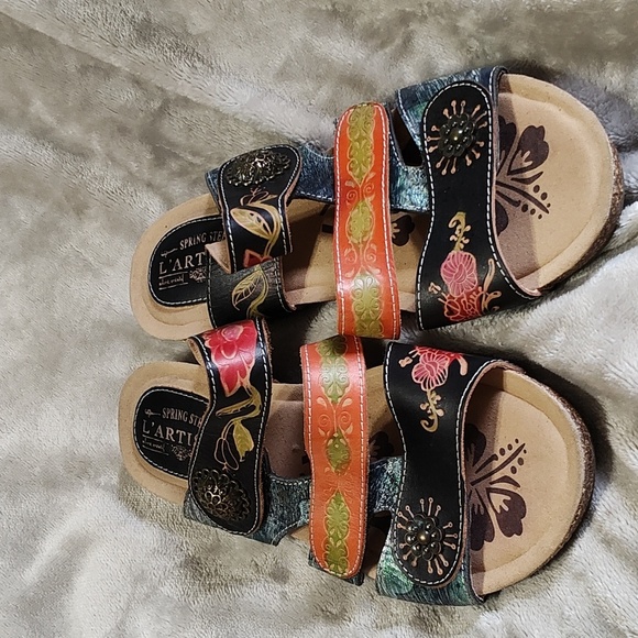 Spring Step L'artiste slide in sandals Size 42/10.5-11 - Picture 1 of 9